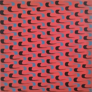 tableau abstrait Gestuelle