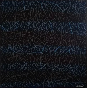 tableau abstrait mémoire d'âme