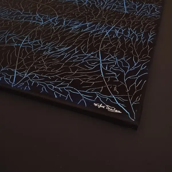 tableau abstrait mémoire d'âme
